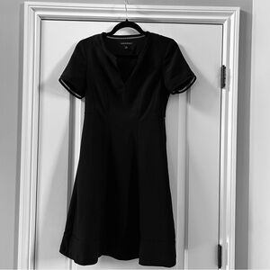 BANANA REPUBLIC Basic Black Short Sleeved Dress Sz. 0